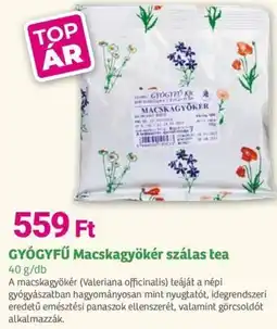 Herbaház GYÓGYFÜ Macskagyökér szálas tea ajánlat