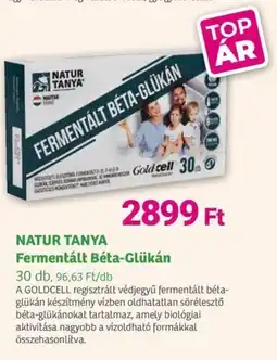 Herbaház NATUR TANYA Fermentált Béta-Glükán ajánlat