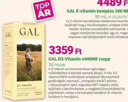 Herbaház GAL D3-Vitamin 4000NE csepp ajánlat