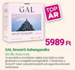Herbaház GAL Sensoril Ashwagandha ajánlat