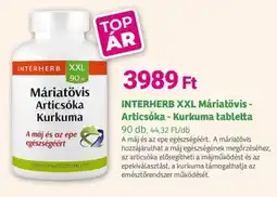 Herbaház INTERHERB XXL Máriatövis - Articsóka - Kurkuma tabletta ajánlat
