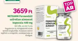 Herbaház NETAMIN Fermentált szűretlen almaecet kapszula ajánlat