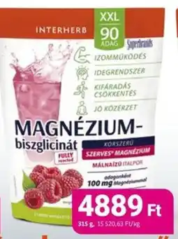 Herbaház MAGNÉZIUM- biszglicinát ajánlat