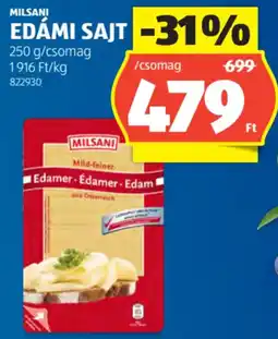 ALDI Milsani edámi sajt ajánlat