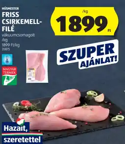 ALDI Húsmester friss csirkemell- filé ajánlat