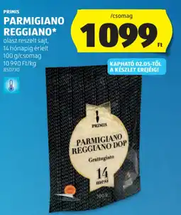 ALDI Primis Parmigiano Reggiano ajánlat