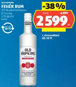 ALDI Old Hopking Fehér rum ajánlat