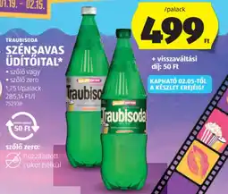 ALDI Traubisoda Szénsavas üdítőital ajánlat