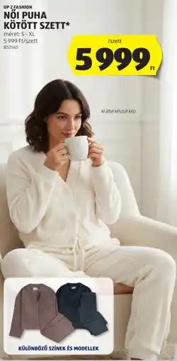ALDI Up 2 Fashion Női puha kötött szett ajánlat