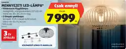 ALDI Casalux mennyezeti LED-lámpa ajánlat