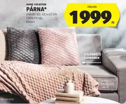 ALDI Home Creation Párna ajánlat