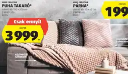 ALDI Home Creation Puha takaró ajánlat