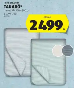 ALDI Home Creation Takaró ajánlat