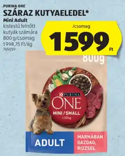 ALDI Purina One Száraz kutyaeledel ajánlat