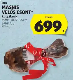 ALDI Jack Masnis velős csont ajánlat