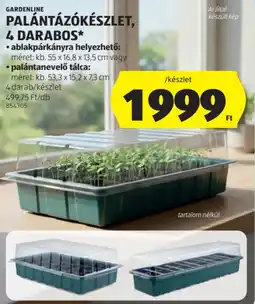 ALDI Gardenline Palántázókészlet ajánlat