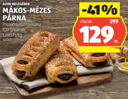 ALDI Azon Melegében mákos-mézes párna ajánlat