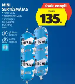 ALDI Mini sertésmájas ajánlat