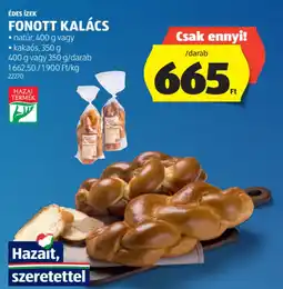 ALDI Édes ízek Fonott kalács ajánlat