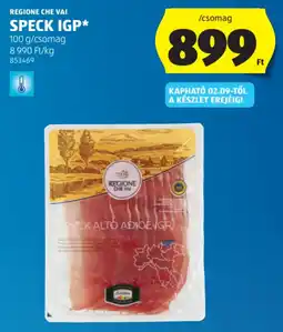 ALDI Regione Che Vai Speck IGP ajánlat