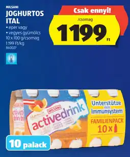 ALDI Milsani Joghurtos ital ajánlat