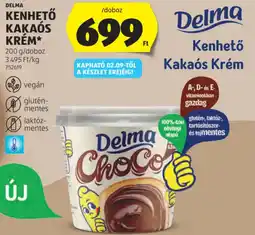 ALDI Delma Kenhető kakaós krém ajánlat