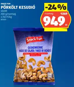 ALDI Snack Fun Pörkölt kesudió ajánlat