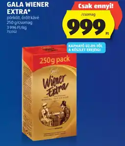 ALDI Gala Wiener extra ajánlat