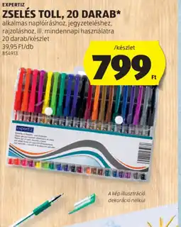 ALDI Expertiz zselés toll ajánlat