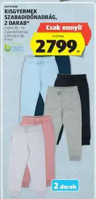 ALDI LILY & DAN KISGYERMEK SZABADIDŐNADRÁG, 2 DARAB ajánlat