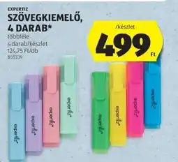 ALDI EXPERTIZ SZÖVEGKIEMELŐ, 4 DARAB ajánlat