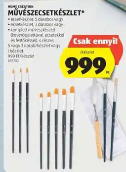 ALDI MŰVÉSZECSETKÉSZLET ajánlat