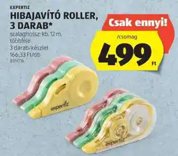 ALDI EXPERTIZ HIBAJAVÍTÓ ROLLER, 3 DARAB ajánlat