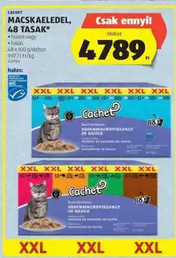 ALDI Cachet Macskaeledel, 48 tasak ajánlat
