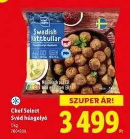Lidl Chef Select Svéd húsgolyó ajánlat