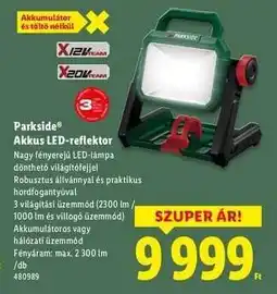 Lidl PARKSIDE Akkus LED-reflektor ajánlat