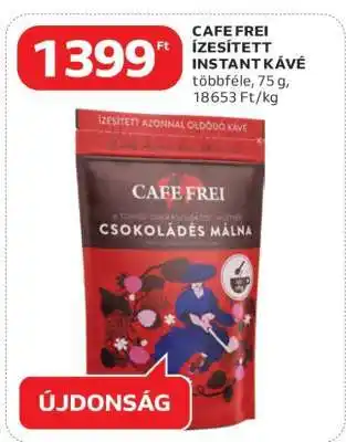 Auchan CAFE FREI ÍZESÍTETT INSTANT KÁVÉ ajánlat