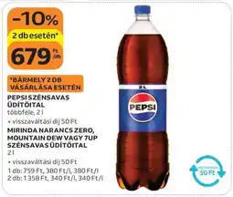 Auchan Pepsi szénsavas üdítőital ajánlat