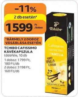 Auchan Tchibo Cafissimo Kávékapszula ajánlat