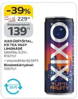 Auchan XIXO Üdítőital, Ice Tea vagy Limonádé ajánlat