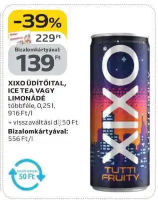 Auchan XIXO Üdítőital, Ice Tea vagy Limonádé ajánlat