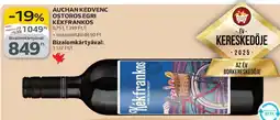Auchan AUCHAN KEDVENC OSTOROS EGRI KÉKFRANKOS ajánlat