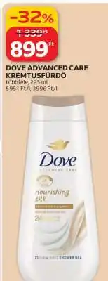 Auchan Dove Advanced Care Krémtusfürdő ajánlat