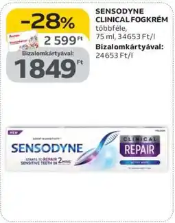 Auchan SENSODYNE CLINICAL FOGKRÉM ajánlat