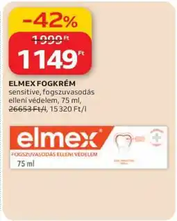 Auchan ELMEX FOGKRÉM ajánlat