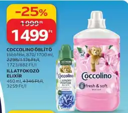 Auchan Coccolino Öblítő ajánlat