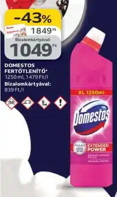 Auchan Domestos Fertőtlenítő ajánlat