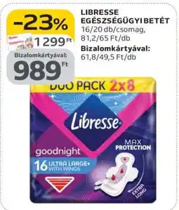 Auchan LIBRESSE EGÉSZSÉGÜGYI BETÉT ajánlat