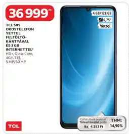 Auchan TCL 505 Okostelefon ajánlat