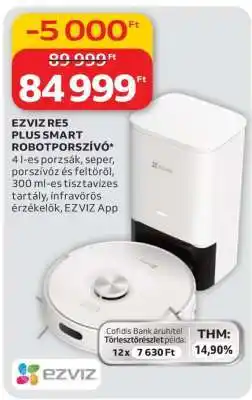 Auchan EZVIZ RE5 Plus Smart Robotporszívó ajánlat